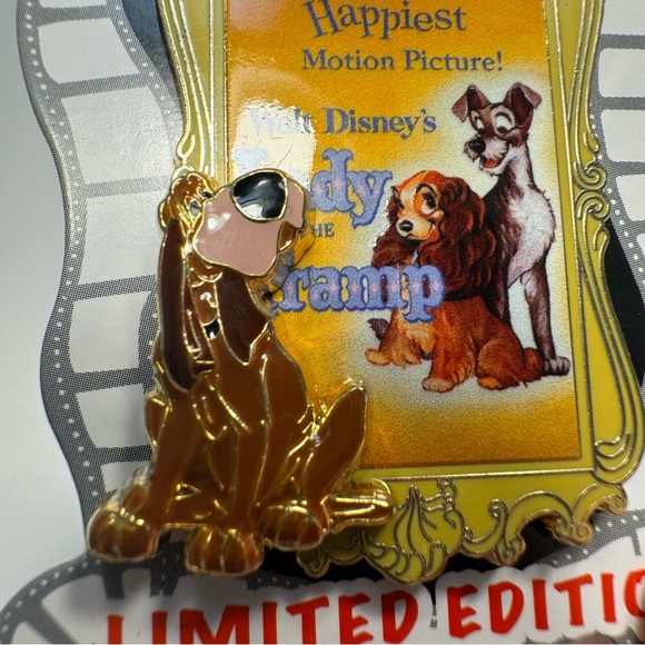 NWT. Disney pin. D23 2024 Lady & the Tramp Movie Posters Series DSSH Pin - Picture 5 of 10